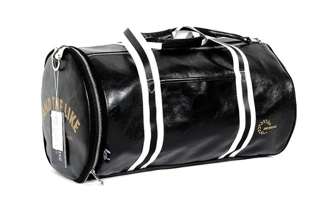 HIGH QUALITY LEATHER GYM BAG