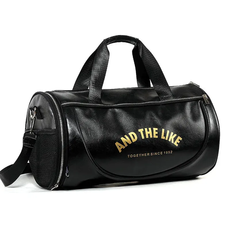 HIGH QUALITY LEATHER GYM BAG