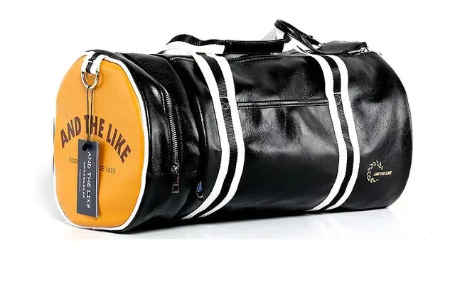 HIGH QUALITY LEATHER GYM BAG