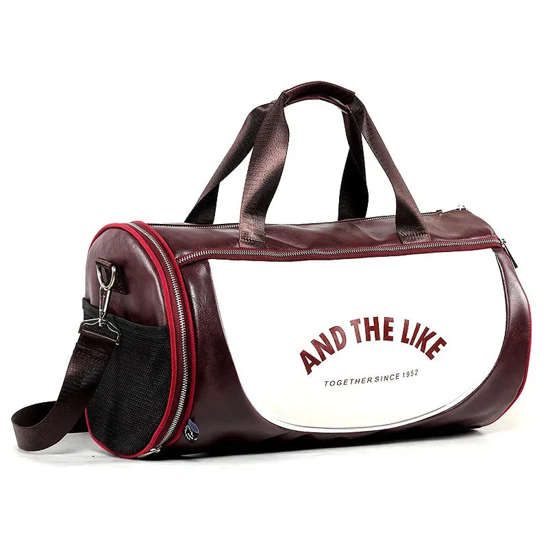 HIGH QUALITY LEATHER GYM BAG