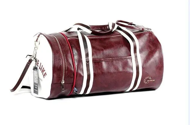 HIGH QUALITY LEATHER GYM BAG