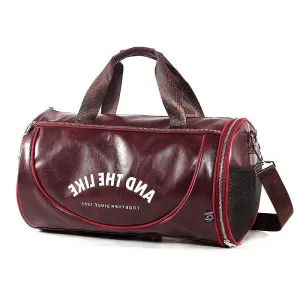 HIGH QUALITY LEATHER GYM BAG