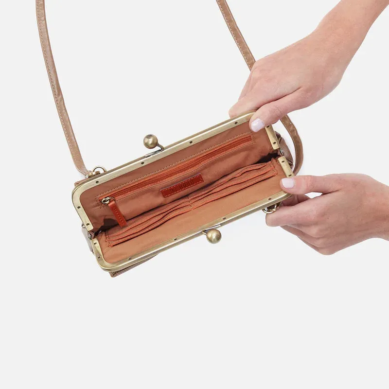 HOBO Bags Lauren Frame Crossbody, Cashmere