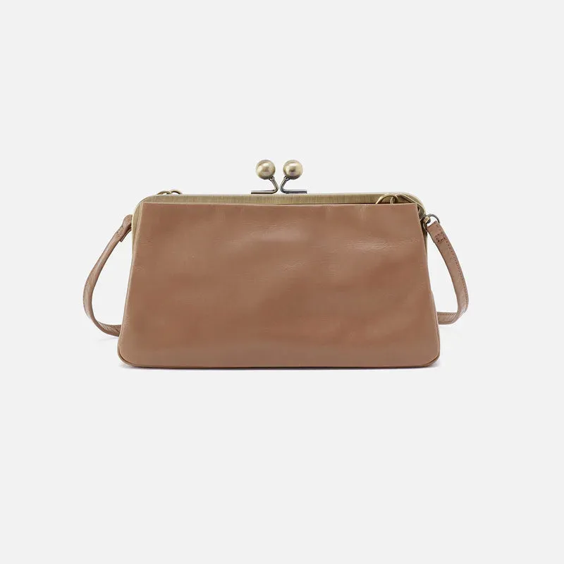 HOBO Bags Lauren Frame Crossbody, Cashmere