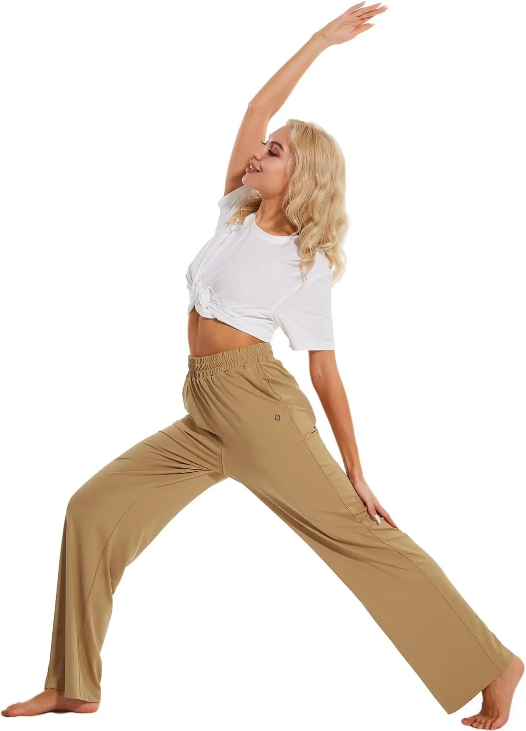 HOdo 32"/34"/36" Inseam Womens Tall Yoga Sweatpants Quick Dry Long Joggers Lounge Yoga Pants with Pockets