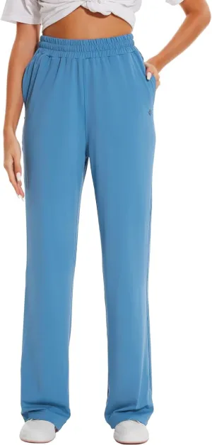 HOdo 32"/34"/36" Inseam Womens Tall Yoga Sweatpants Quick Dry Long Joggers Lounge Yoga Pants with Pockets