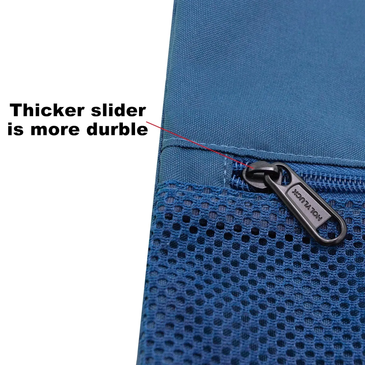 HOLYLUCK Drawstring Backpack Gym Sports Bag with Front mesh zipper Pocket (Petrol) HLC402