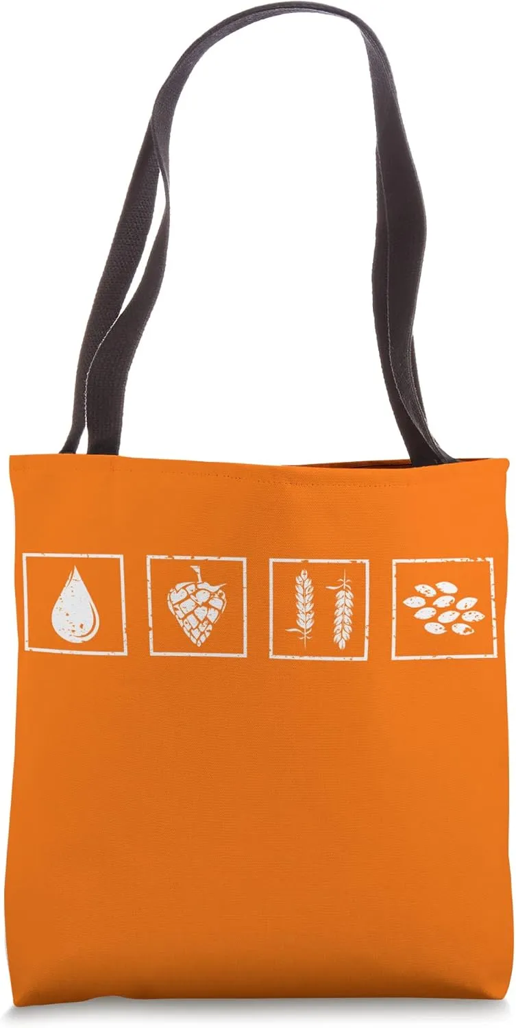 Hops, Water, Barley, Yeast = Beer | Brewmaster Tote Bag