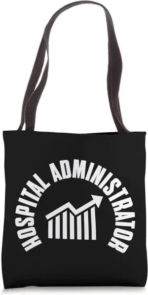 Hospital Administrator Pocket Apparel Hospital CEO Tote Bag