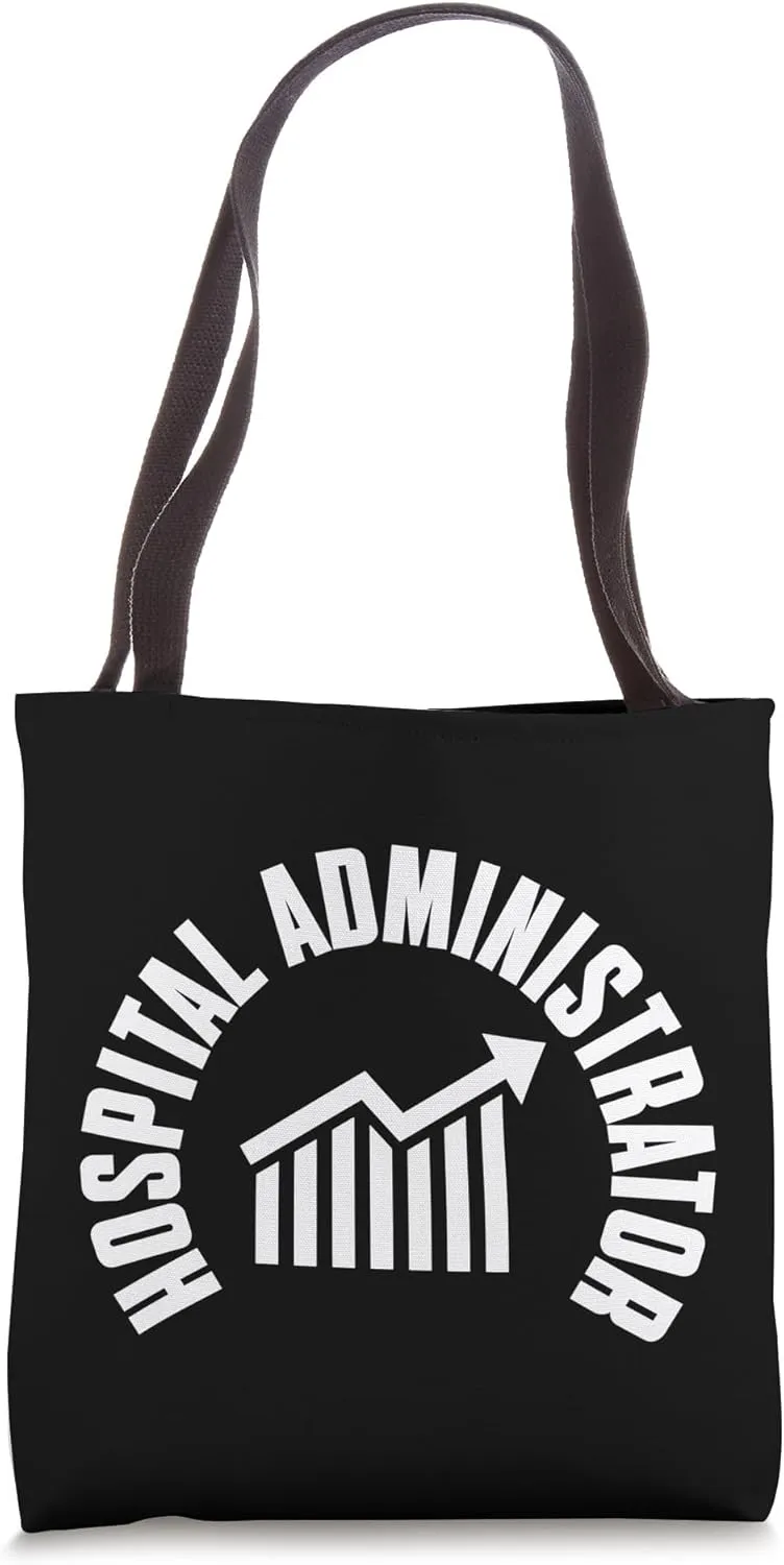 Hospital Administrator Pocket Apparel Hospital CEO Tote Bag