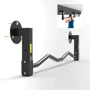 HUAHUA Wall-Mounted Horizontal Bar, Household Multi-Functional Core Strength Training Sports Equipment, Beam Side Installation, Safe Load 300kg