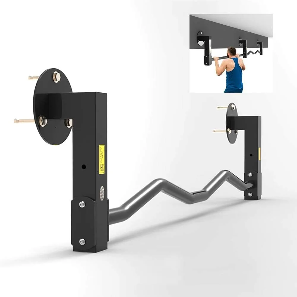HUAHUA Wall-Mounted Horizontal Bar, Household Multi-Functional Core Strength Training Sports Equipment, Beam Side Installation, Safe Load 300kg