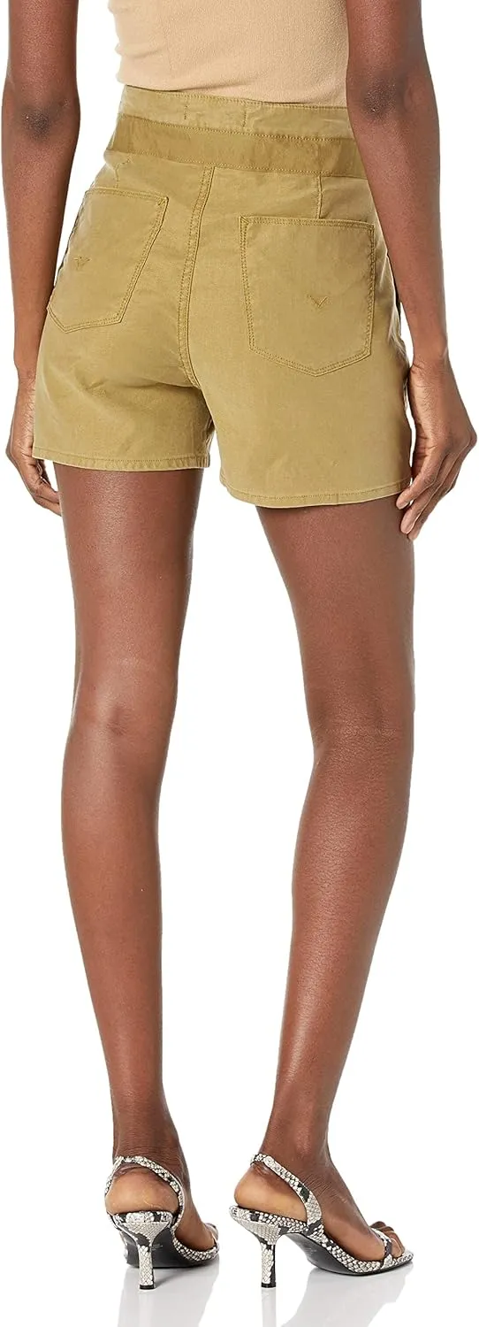 HUDSON Women's Paperbag, Tie Waist Short