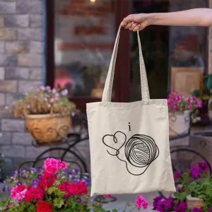 I Heart Yarn Tote