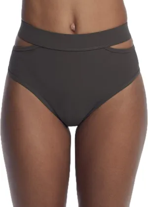 Icon Split High-Waist Bikini Bottom