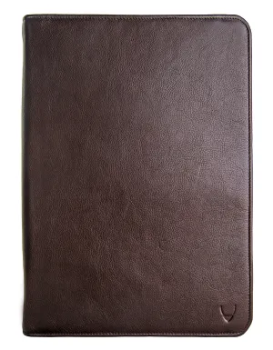 IMG iPad Leather Portfolio/Padfolio with Handmade Paper Notebook