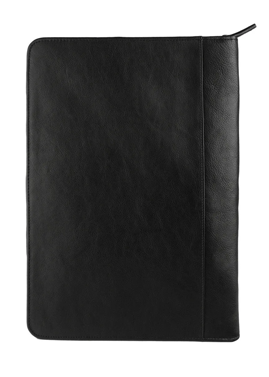 IMG iPad Leather Portfolio/Padfolio with Handmade Paper Notebook