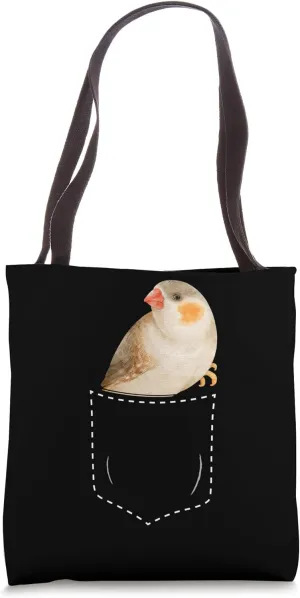 In Your Pocket Finch Birds Finch Lovers Tote Bag