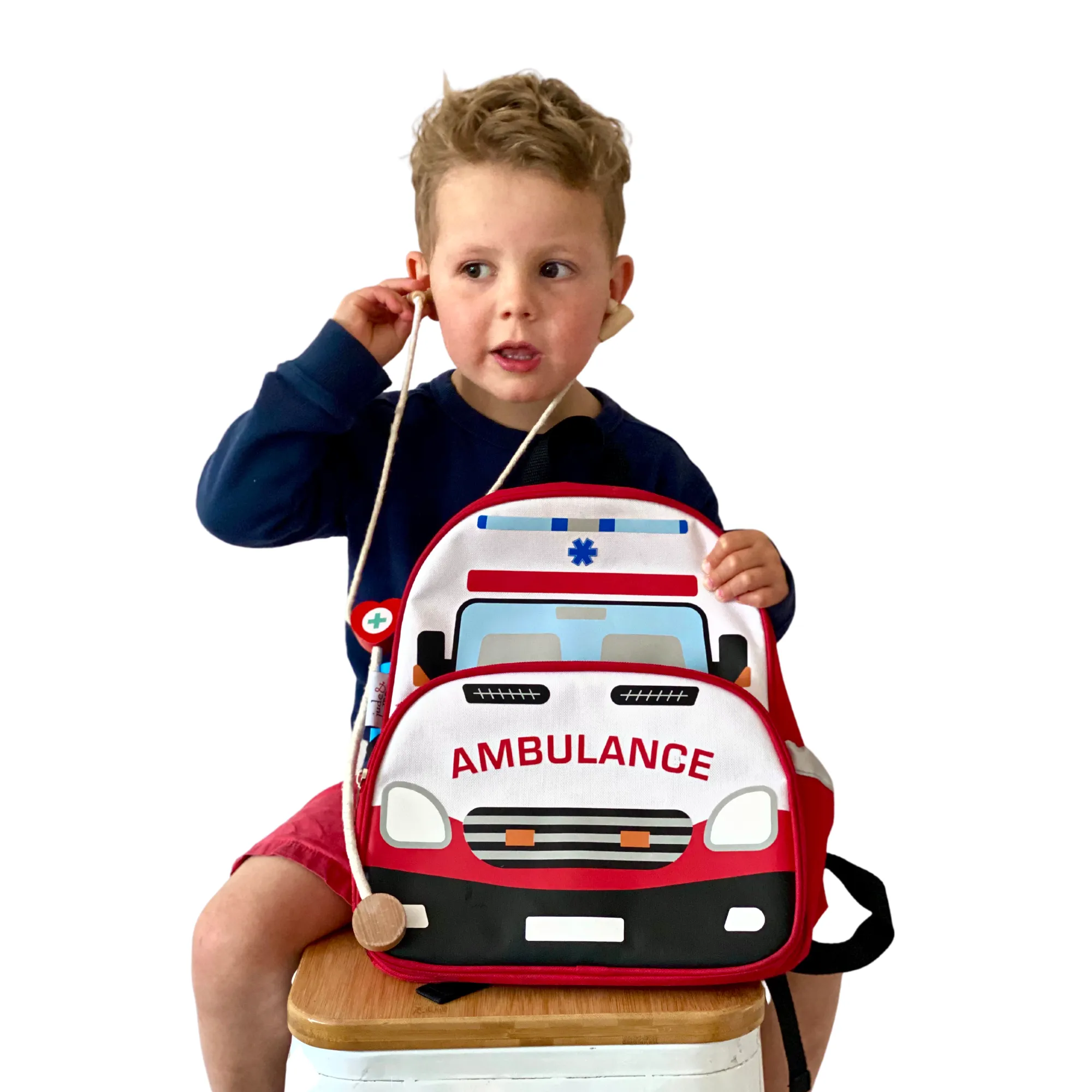 jude&moo Backpack - Ambulance