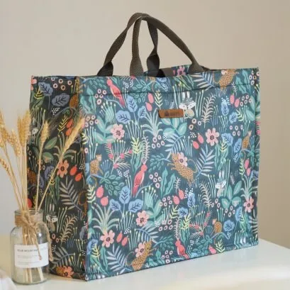 Jumbo Shopping Bag - Unique Floral and Bold Prints - Versatile and Stylish