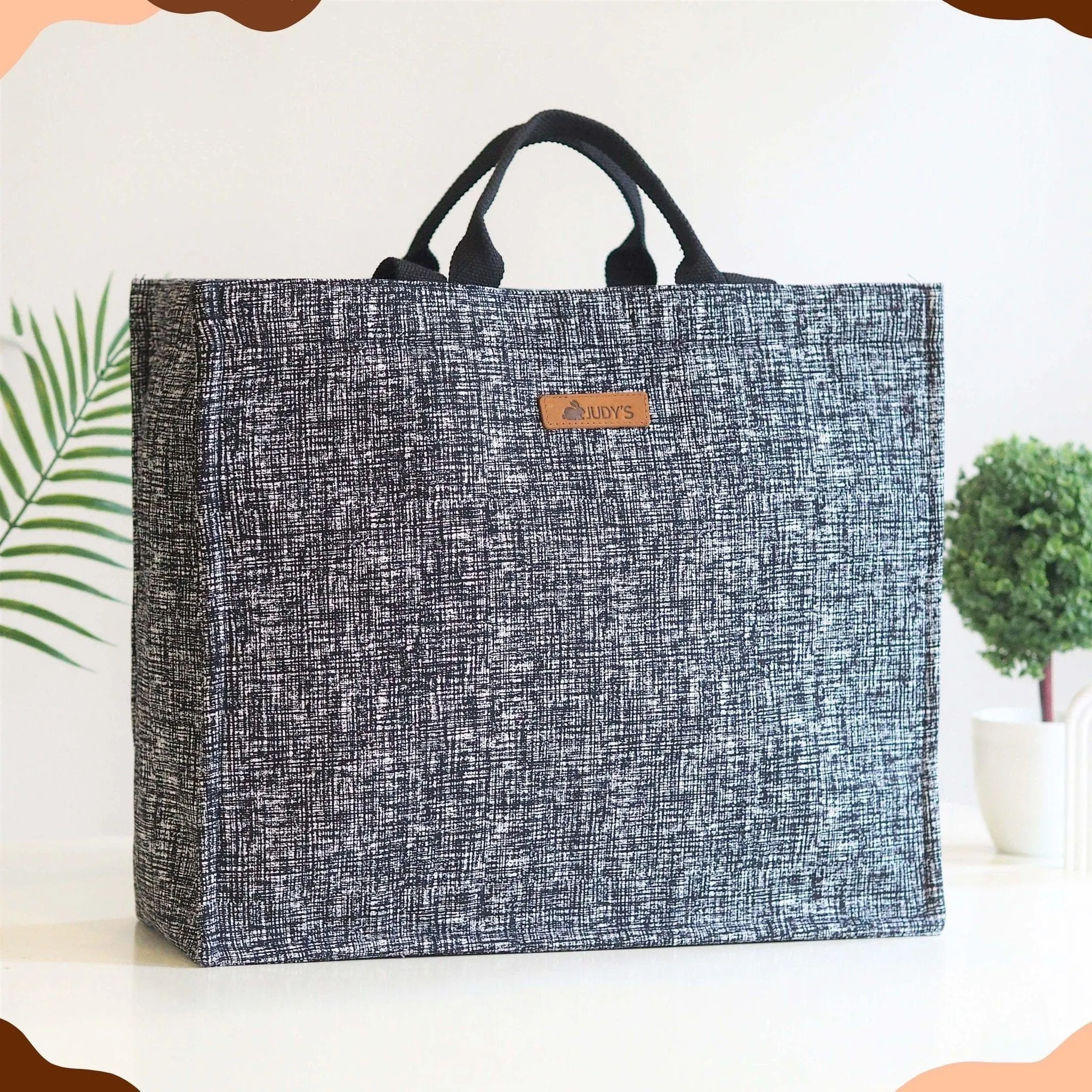 Jumbo Shopping Bag - Unique Floral and Bold Prints - Versatile and Stylish