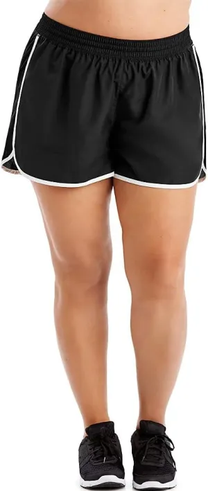 Just My Size Women's Active Running 4" Shorts
