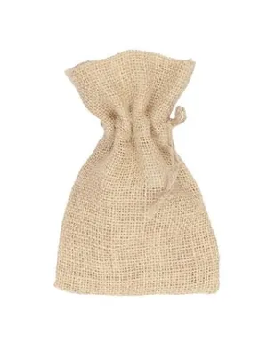 Jute Drawstring Pouch - Small