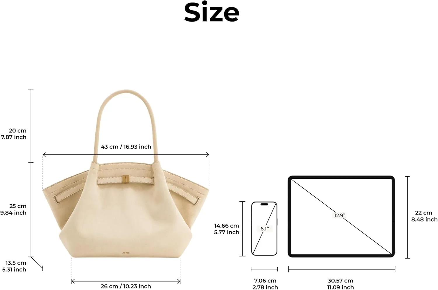 JW PEI Women's Hana Medium Faux Suede Tote Bag