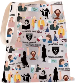 JYTAPP M Musical Tote Bag Musical Gifts Theater Canvas Bag M Musical Lover Gifts
