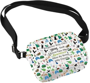 JYTAPP Musical Crossbody Bag Elphaba Friendship Glinda Musical Merchandise Small Crossbody Handbag Purse Musical Gift