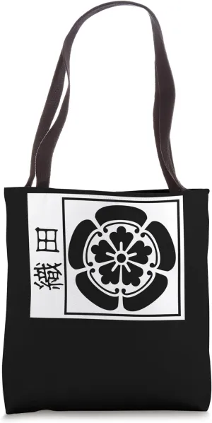 Kamon Oda Clan Japanese Samurai Warrior Japanese Samurai War Tote Bag