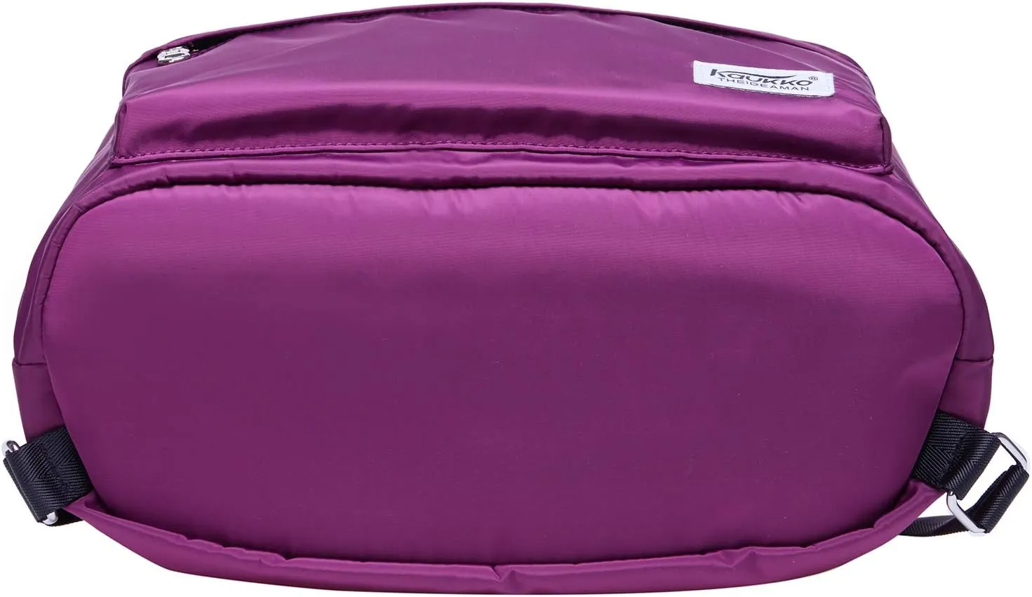 KAUKKO Drawstring Sports Backpack Gym Yoga Bag Shoulder Rucksack for Men and Women(1031-2-PURPLE)