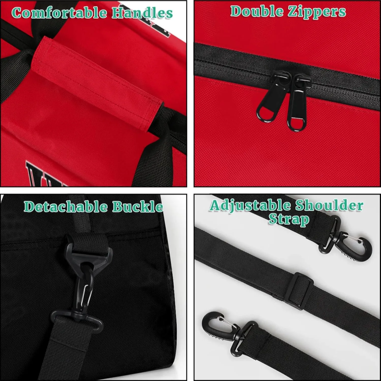 Kids Duffle Bag Personalized Gym Bag Overnight Bags, Ideal for Travel and Sports, Suitable for Men Women for Gym, Dance, Yoga, Durable Waterproof Sport Overnight Handbags Leaf