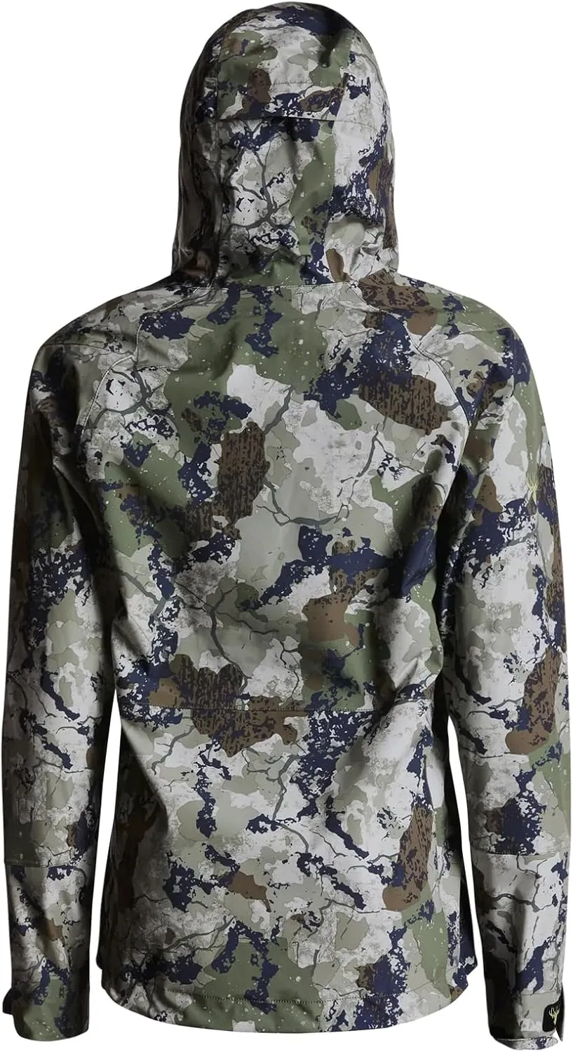 King's Camo Women's XKG Paramount Rain Jacket | Waterproof | Stretch Fabric | Taped Seams | Durable | Lightweight Shell Layer