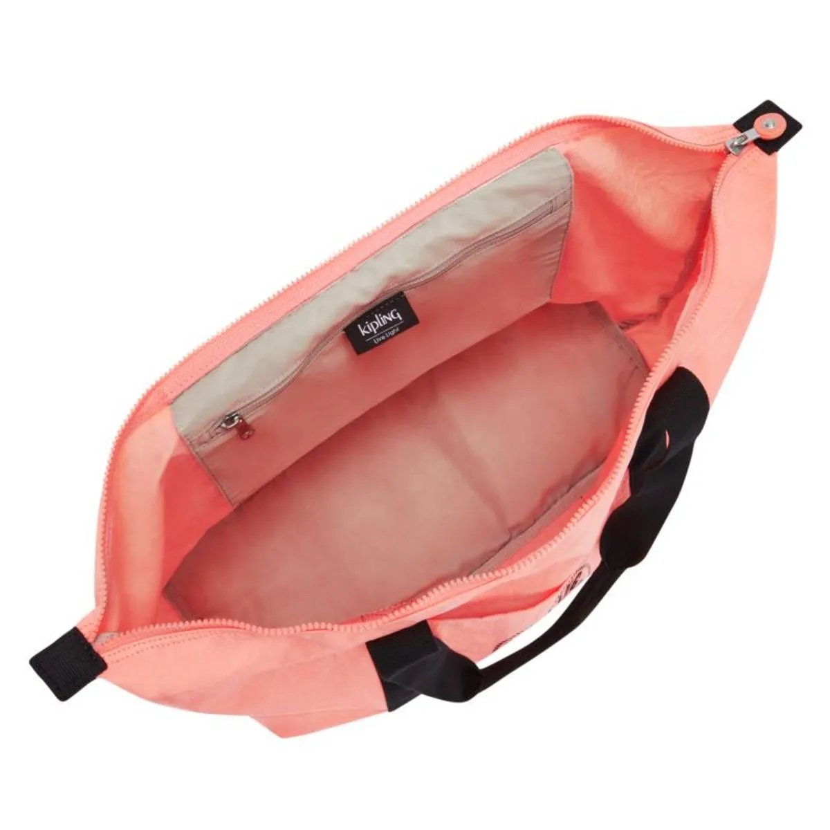 Kipling Art M Lite Tote Bag Coral Lite