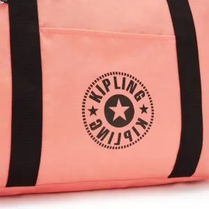 Kipling Art M Lite Tote Bag Coral Lite