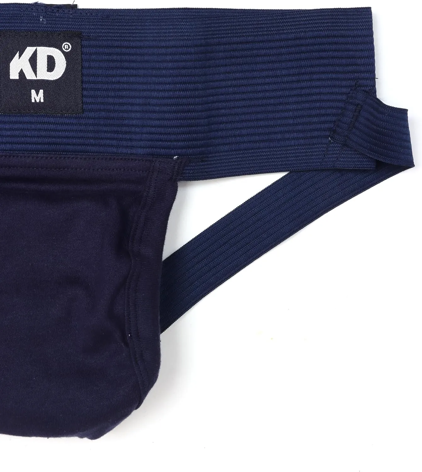 KNK Organic Cotton Jockstrap Gym Supporter – 3” Waistband, Soft & Durable