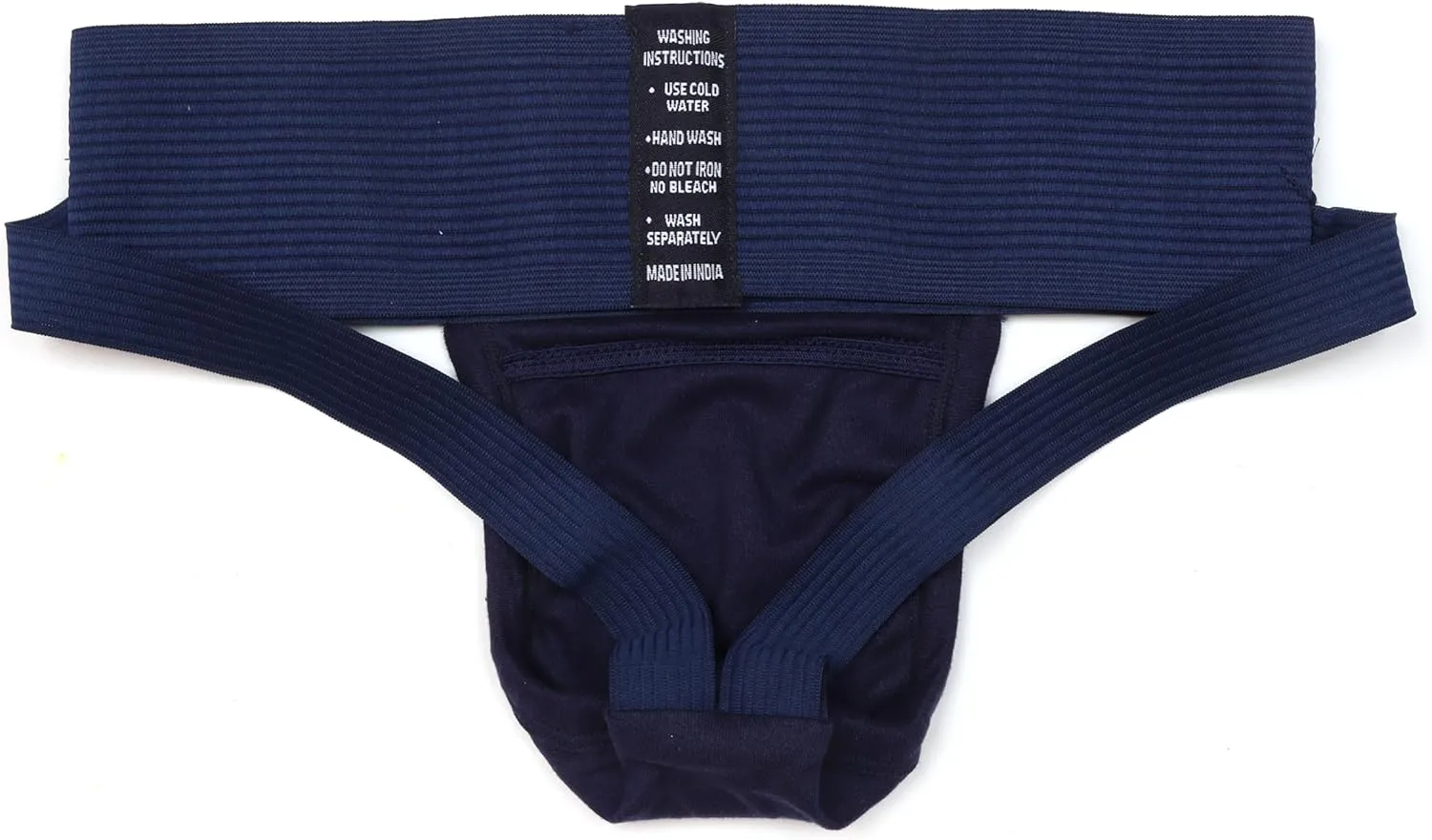 KNK Organic Cotton Jockstrap Gym Supporter – 3” Waistband, Soft & Durable