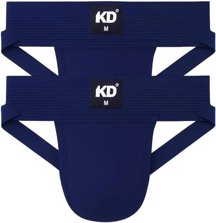 KNK Organic Cotton Jockstrap Gym Supporter – 3” Waistband, Soft & Durable