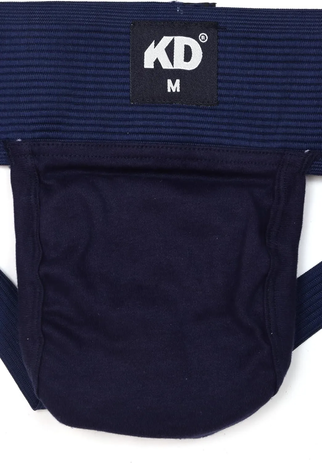 KNK Organic Cotton Jockstrap Gym Supporter – 3” Waistband, Soft & Durable