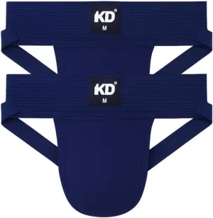 KNK Organic Cotton Jockstrap Gym Supporter – 3” Waistband, Soft & Durable