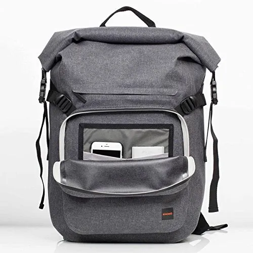 Knomo London Thames Hamilton Water Resistant Roll Top Laptop Backpack 14"