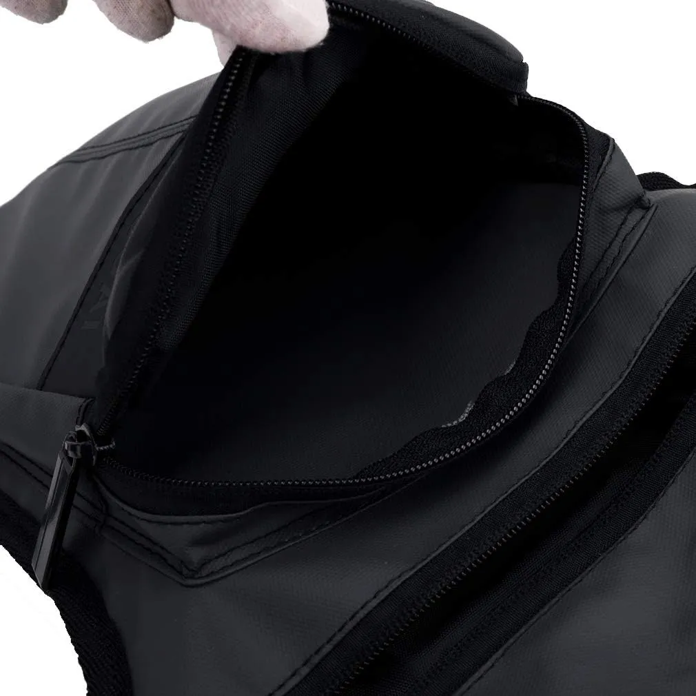 KPYWZER Outdoor Thigh Drop Leg Bag for Men Women Waist Fanny Pack Motorcycle Ride Crossbody Shoulder Riding Travel Hiking Tactical 01-Black
