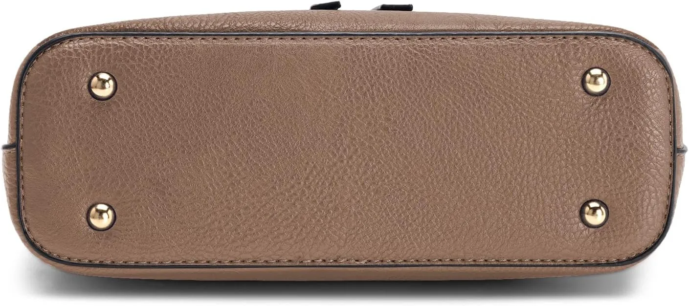 LA TERRE Zipper Pocket Crossbody Bags, Lightweight Medium Crossbody Purses Women's Shoulder Handbags