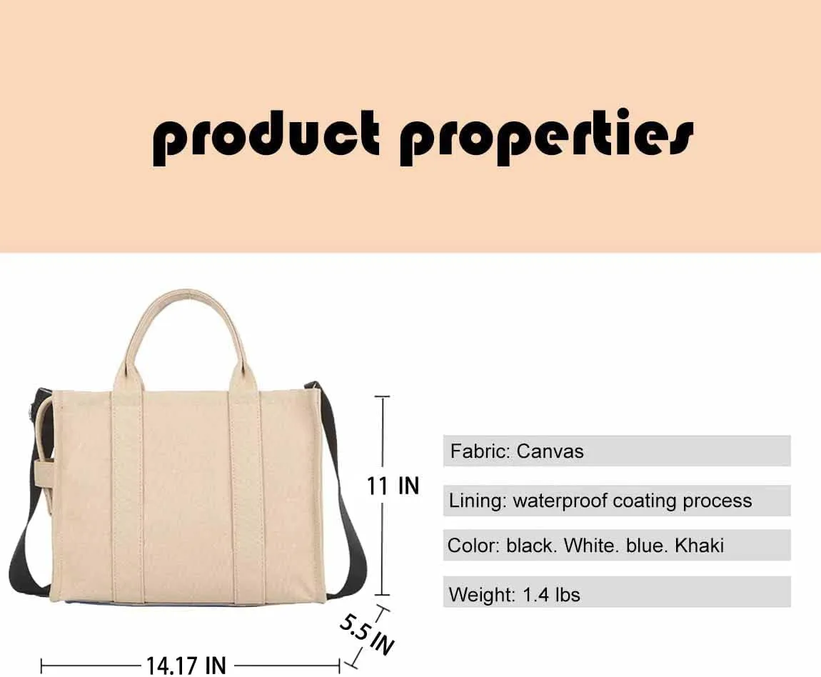 Ladies Handbags Large Capacity Tote Bags Shopping Bags Simple Tote Shoulder Bags Black Tote Bags