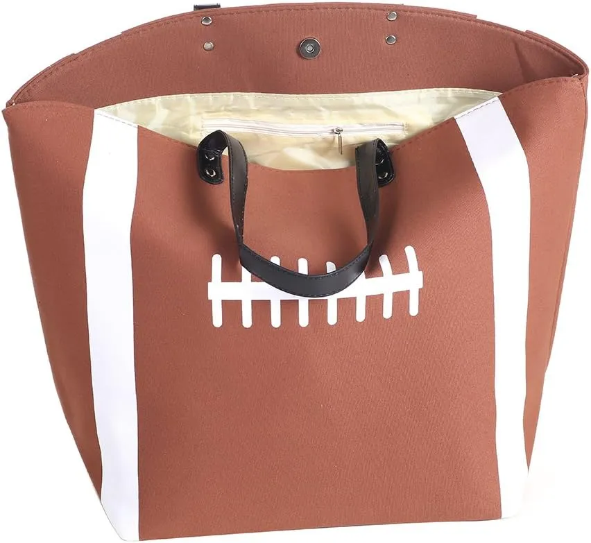 Large Baseball Tote Bag Sports Prints Utility Tote Beach Bag Travel Bag