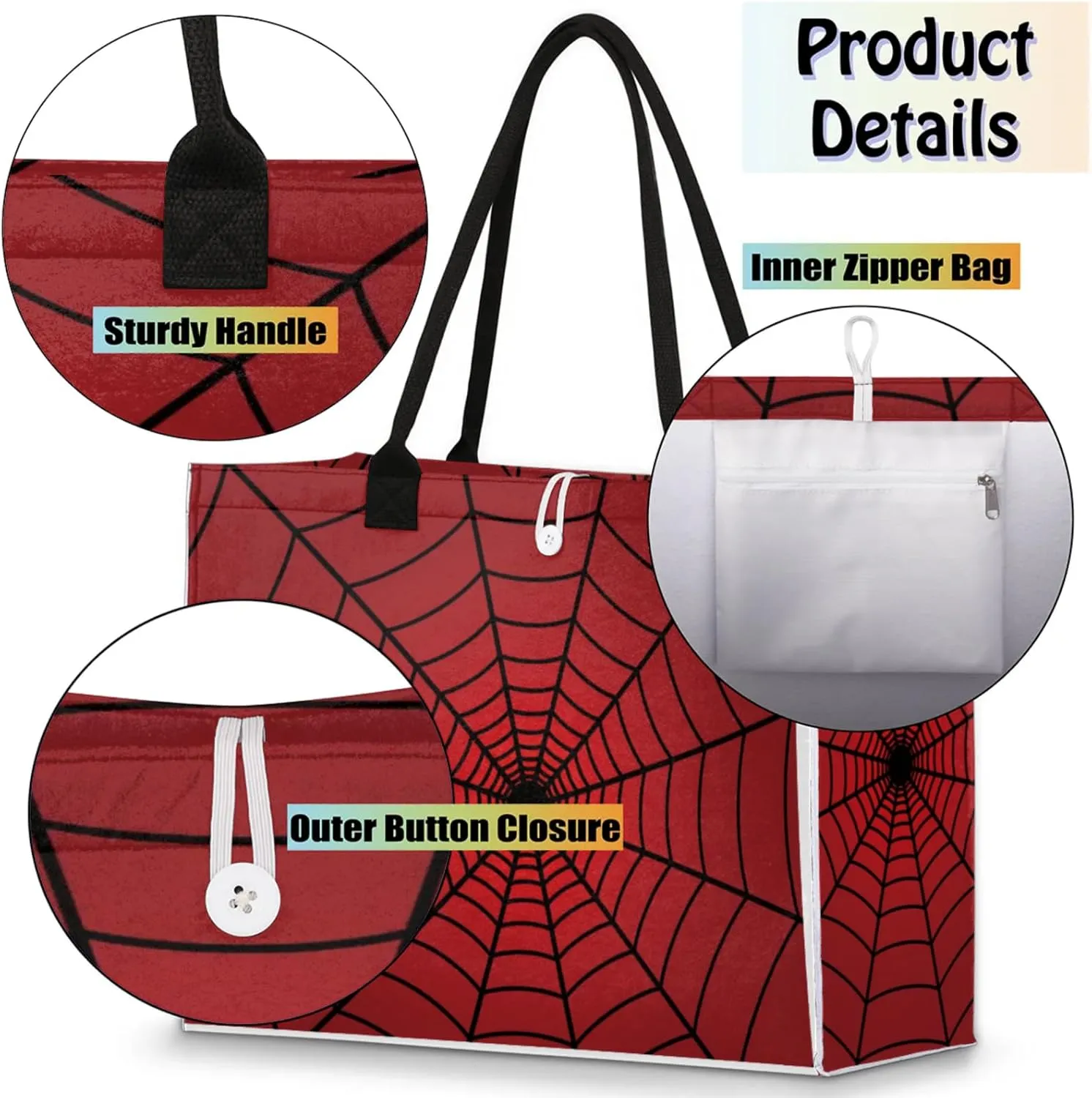 Large Beach Bag,Waterproof Sandproof Tote Bag with Pocket