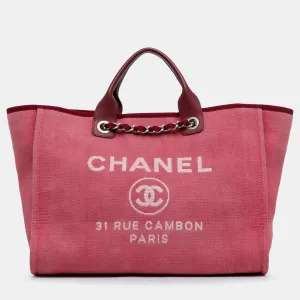 Large Canvas Deauville Tote