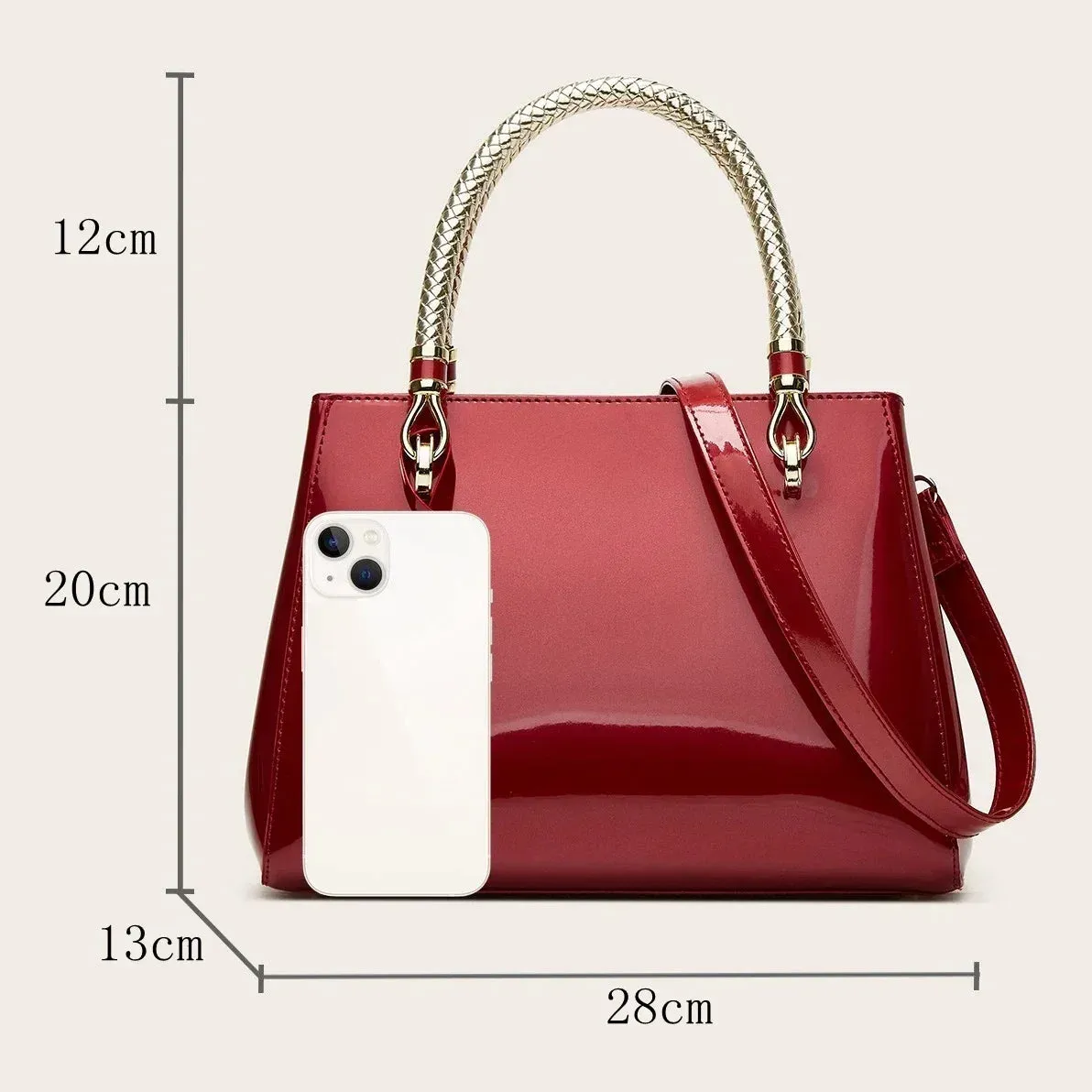 Large Capacity Leather Tote Bag – Stylish & Functional for Work and Travel
