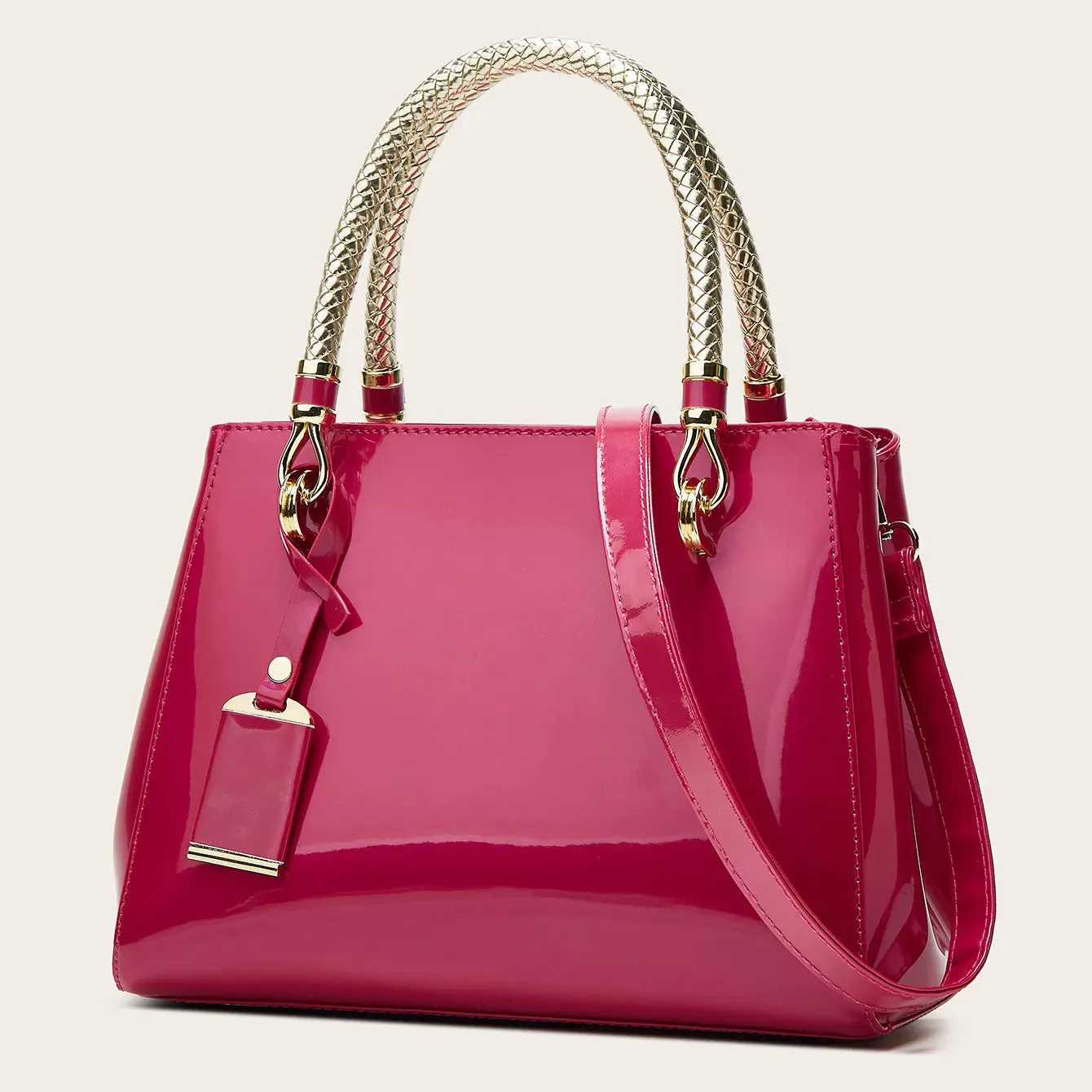Large Capacity Leather Tote Bag – Stylish & Functional for Work and Travel